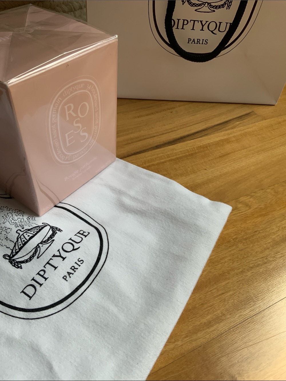 Diptyque Rose Candle 300g DIPTYQUE Rose MEDIUM Candle